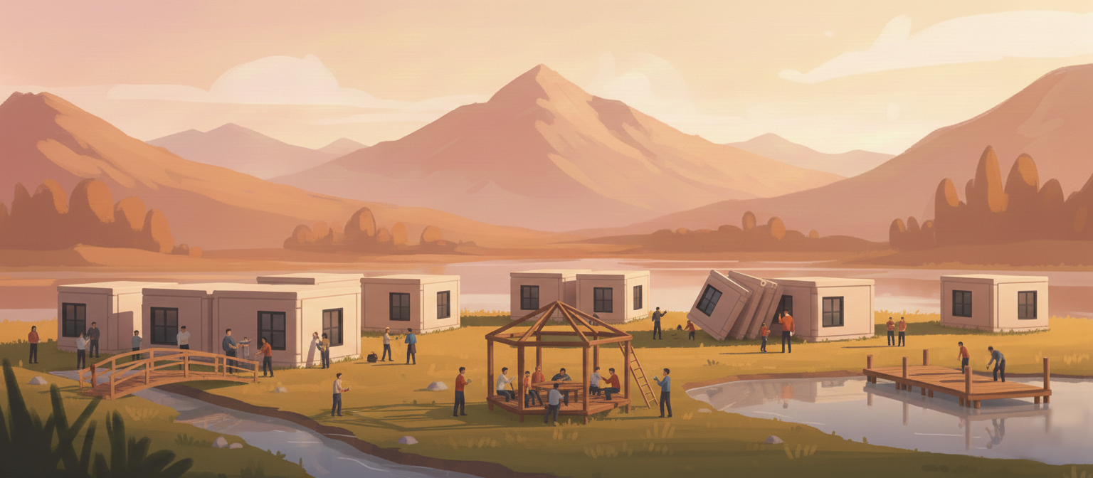 EcoHaven Field Background